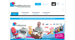 Desktop Screenshot of highresolution.ie